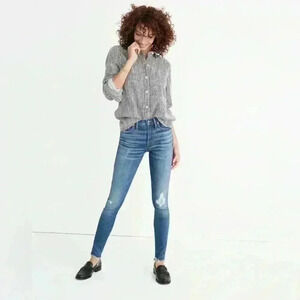 Madewell 9” High Rise Skinny Jeans